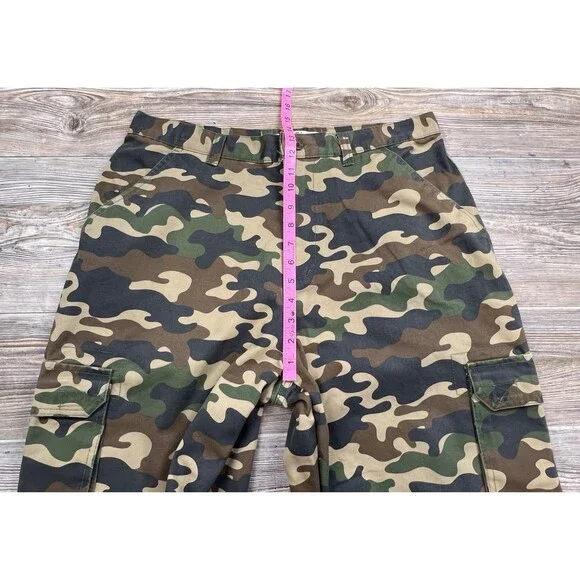 Noiz Camo Cargo Pants Men's 36/31.5 Tactical Streetwear Utility - Picture 11 of 16